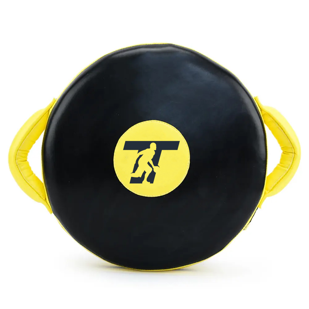 Round Punching Pad Black/Yellow